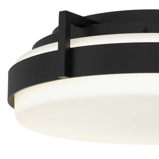 Ted LED Flush Mount in Sand black