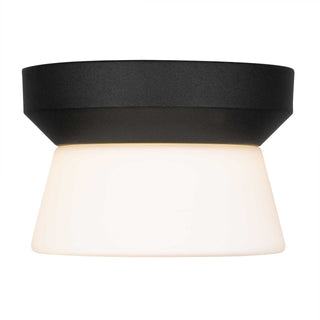 Skirt LED Flush Mount in Sand Black