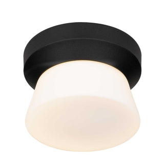 Skirt LED Flush Mount in Sand Black
