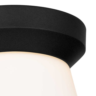 Skirt LED Flush Mount in Sand Black
