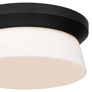Skirt LED Flush Mount in Sand Black