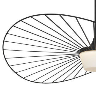 New Wave LED Pendant in Sand Black
