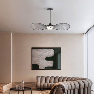 New Wave LED Pendant in Sand Black