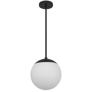 Rondure LED Pendant in Sand Black