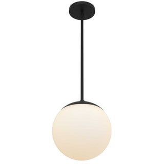 Rondure LED Pendant in Sand Black
