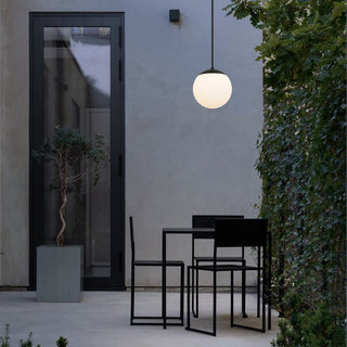 Rondure LED Pendant in Sand Black
