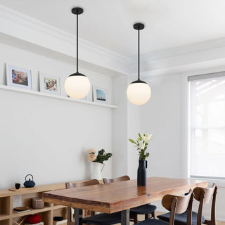 Rondure LED Pendant in Sand Black