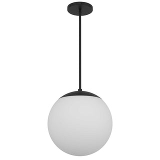 Rondure LED Pendant in Sand Black