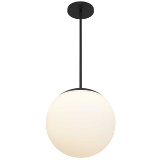 Rondure LED Pendant in Sand Black