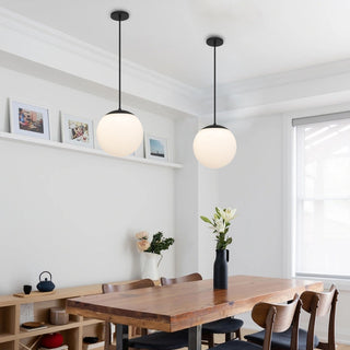 Rondure LED Pendant in Sand Black