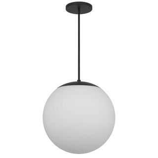 Rondure LED Pendant in Sand Black