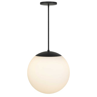 Rondure LED Pendant in Sand Black