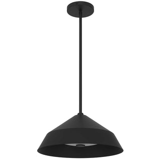 Nin LED Pendant in Sand Black