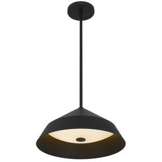 Nin LED Pendant in Sand Black