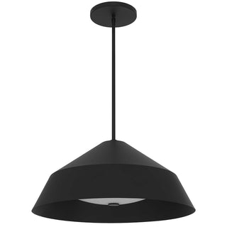 Nin LED Pendant in Sand Black