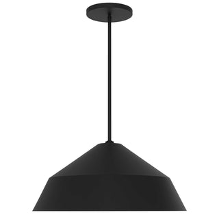 Nin LED Pendant in Sand Black