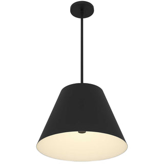 Jaz LED Pendant in Sand Black