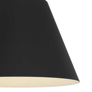 Jaz LED Pendant in Sand Black