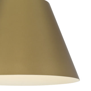 Jaz LED Pendant in Painted brass