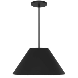 Jaz LED Pendant in Sand Black