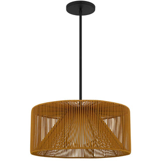 Key West LED Pendant in Sand Black