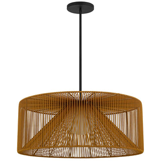 Key West LED Pendant in Sand Black