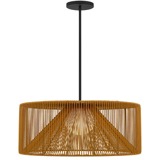 Key West LED Pendant in Sand Black