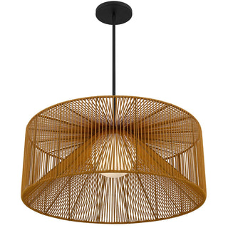 Key West LED Pendant in Sand Black