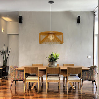 Key West LED Pendant in Sand Black