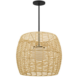 Aruba LED Pendant in Sand Black