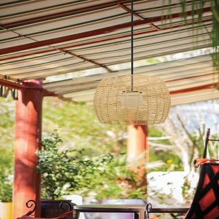 Aruba LED Pendant in Sand Black