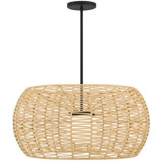 Aruba LED Pendant in Sand Black