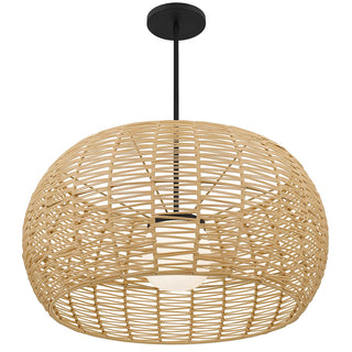 Aruba LED Pendant in Sand Black