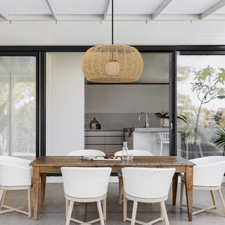 Aruba LED Pendant in Sand Black