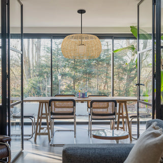 Aruba LED Pendant in Sand Black