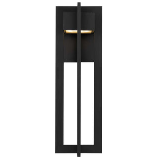 4 Bar LED Wall Sconce in Sand Black