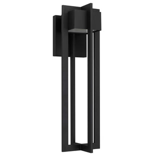 4 Bar LED Wall Sconce in Sand Black