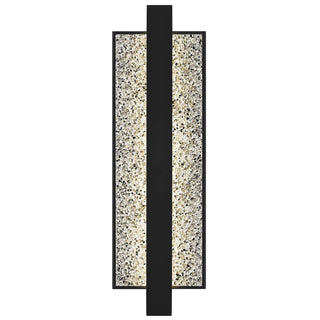 Seafoam LED Wall Sconce in Sand Black