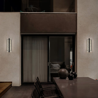 Seafoam LED Wall Sconce in Sand Black