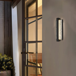 Seafoam LED Wall Sconce in Sand Black