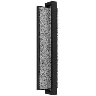 Seafoam LED Wall Sconce in Sand Black