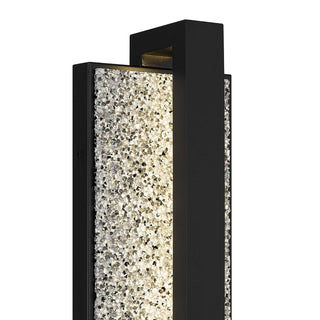 Seafoam LED Wall Sconce in Sand Black