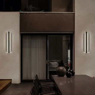Seafoam LED Wall Sconce in Sand Black