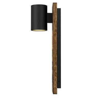 Woodone LED Wall Sconce in Sand Black