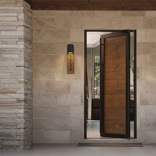 Woodone LED Wall Sconce in Sand Black