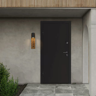 Woodone LED Wall Sconce in Sand Black