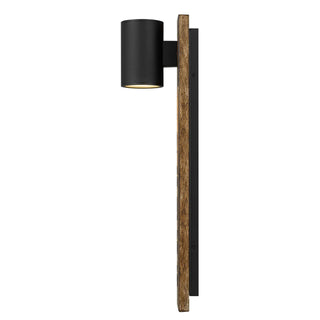 Woodone LED Wall Sconce in Sand Black