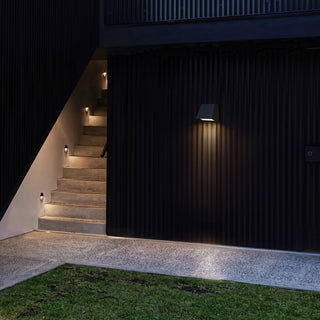 Fillet LED Wall Sconce in Sand Black