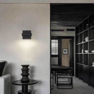Summit LED Wall Sconce in Sand Black