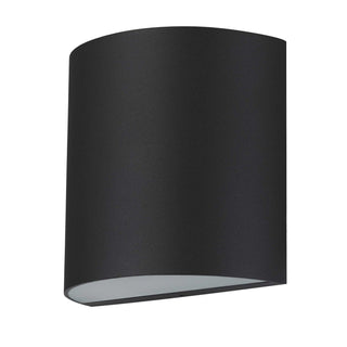 Veil LED Wall Sconce in Sand Black